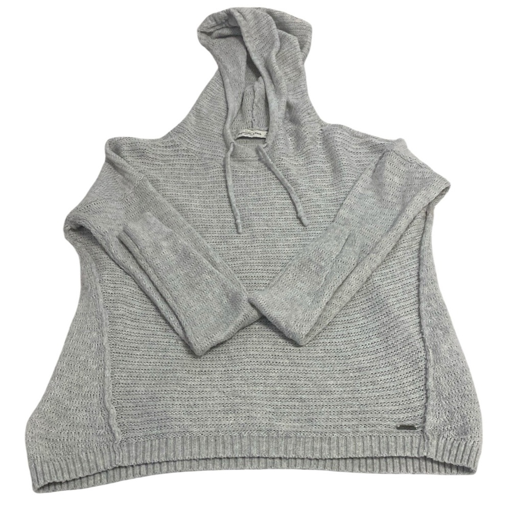 Abercrombie & Fitch Gray Cowl & Turtleneck Sweater